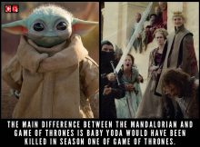 Mandalorian Baby Yoda Game Of Thrones Meme